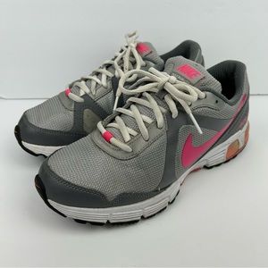 Nike Womens Air Max Run Lite Plus 386515-003 Gray Running Shoes Sneakers 8.5